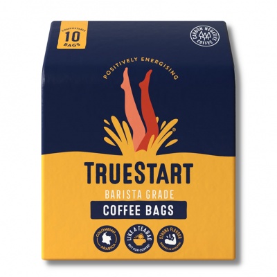 TrueStart Coffee bags - Barista Grade  10 Individual Bags